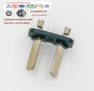 ארגנטינה <span class=keywords><strong>IRAM</strong></span> 2073 PLUG להכניס 20A שלושה להבים