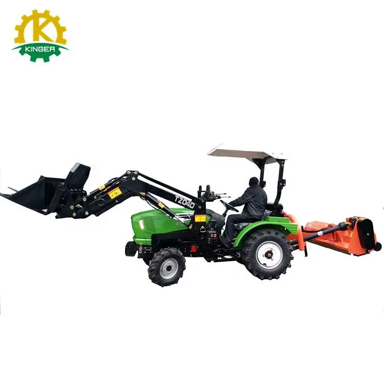 Tondeuse à gazon tracteur utilisé moteur diesel 4 cylindres pour mini tracteurs