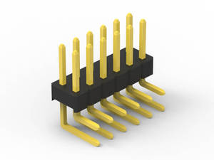 ピンヘッダー1mm 1.27mm 2mm 2.54mm標準ストリップと金メッキ - Product Image 4