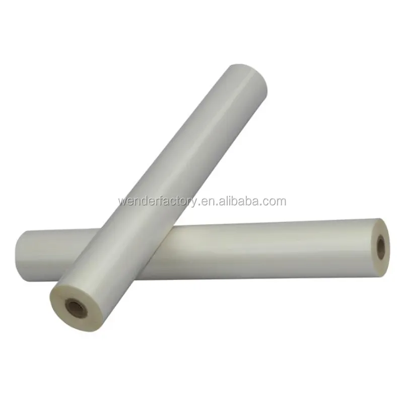 with 100 25 75 50 125 mic Waterproof Laminating Frosted Plastic Film Roll