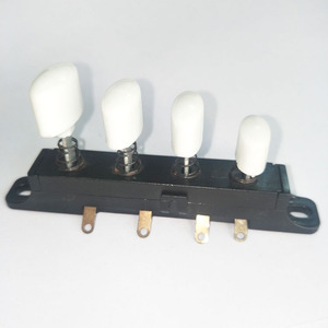 Frullatore di Saldatura fili di un breve chiave Ventilatore da tavolo 4 posizione 3 velocità spingere Interruttori del tasto della tastiera - Product Image 3