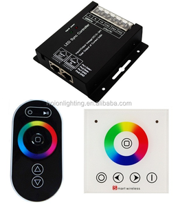 10A * 3CH 30A SZ600 PWM controlador de sincronización LED RGB controlador táctil LED RJ45 controlador síncrono led - Product Image 5