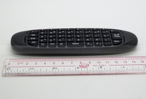 Mini 2,4G inalámbrico teclado Qwerty C120 ratón de aire para Android Windows Mac OS linux TV caja de Control remoto - Product Image 4