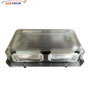 12V araba çatı manyetik montaj uyarı strobe amber mini uyarı <span class=keywords><strong>led</strong></span>'i lightbar