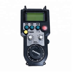 XHC Wireless Griffs chleif maschine MPG Pedant Encoder CNC Controller 6-Achsen-Handrad mit Not-Aus für Fanuc-System - Product Image 2