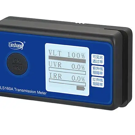 LS160A Venster Film Solar Film Transmission Meter Met UV IR Lichtdoorlatendheid Tester Drie Functie In EEN Apparaat