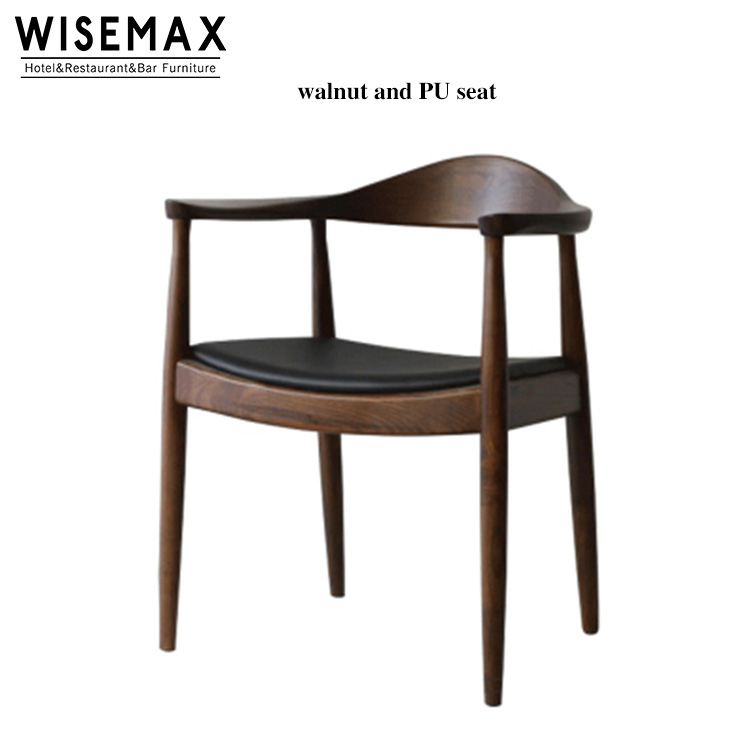 Asiento de nogal y pu