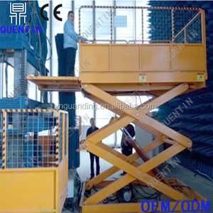Tesoura <span class=keywords><strong>manual</strong></span> de laboratório, capacidade de carga mais confiável 1000kg mini laboratório mesa de elevação mezzanine piso elevador de carga
