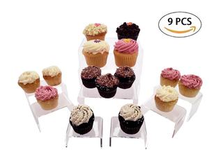 Op maat gemaakte plexiglas U-vormige acryl verhoger voor sieraden, taart, speelgoed, eten, handtassen, acryl retail <span class=keywords><strong>display</strong></span> verhoger standaardhouder - Product Image 3