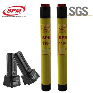 SPM110 CIR110 4インチDTHハンマーハードカーバイドロック/炭鉱ボタンドリルビット水井戸掘削機部品