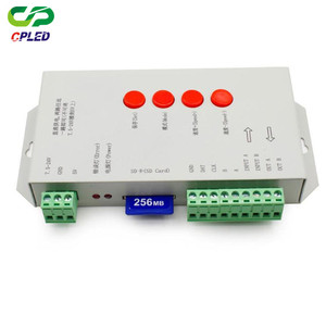 DC5 ~ 24V T-1000S RGB контроллер WS2801 WS2811 WS2812B LPD6803 светодиодные пиксели T1000S контроллер с sd-картой - Product Image 4