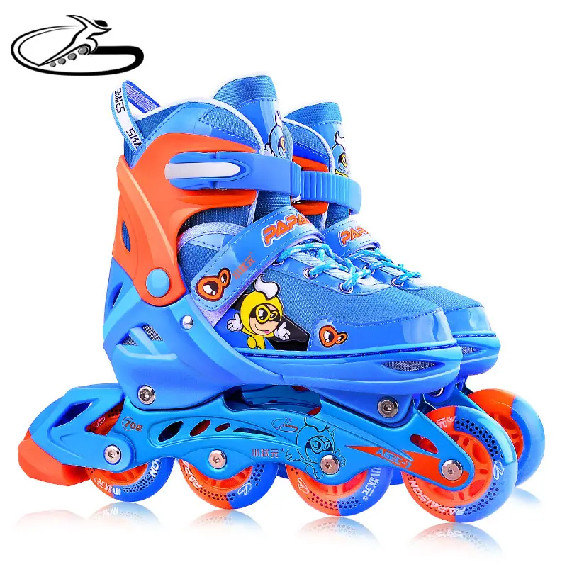 Zapatos de patines en línea para niños, profesionales, intermitentes, 4 ruedas, gran oferta