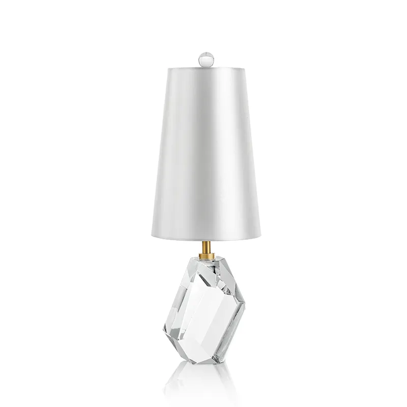 Lámpara de mesa de cristal moderna de nuevo diseño