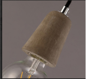デコ主導アンティーク鍛造コンクリート照明器具シャンデリアライト - Product Image 4