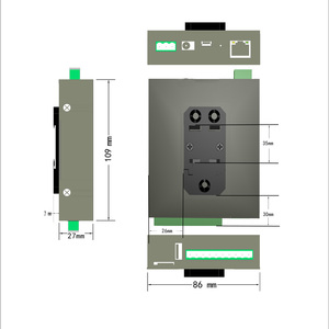 Modbus-Gateway-Unterstützung konvertiert in Modbus TCP-oder Modbus-RTU-Server