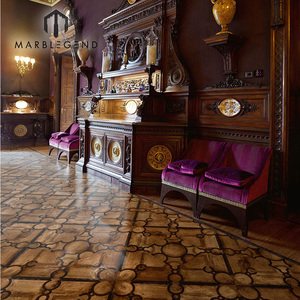 Hot Sale Natural Wood <strong>Inlay</strong> Design 15mm Laminate Parquet Flooring - Product Image 6