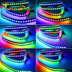 Tira de luces Led de matriz WS2812b 5050smd, 144 Led/m, luz direccionable individalmente