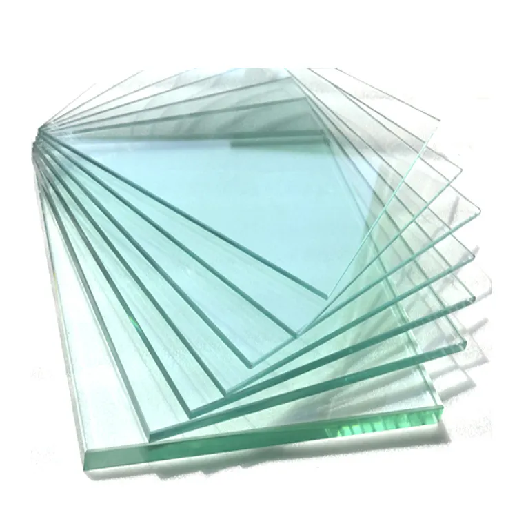 Hoja de vidrio plano flotado transparente precio por m2 2mm 3mm 4mm 5mm 6mm 8mm 10mm 12mm 15mm 19mm vidrio flotado transparente