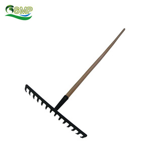 田园手工搂草机具长柄花园耙草耙 - Product Image 1