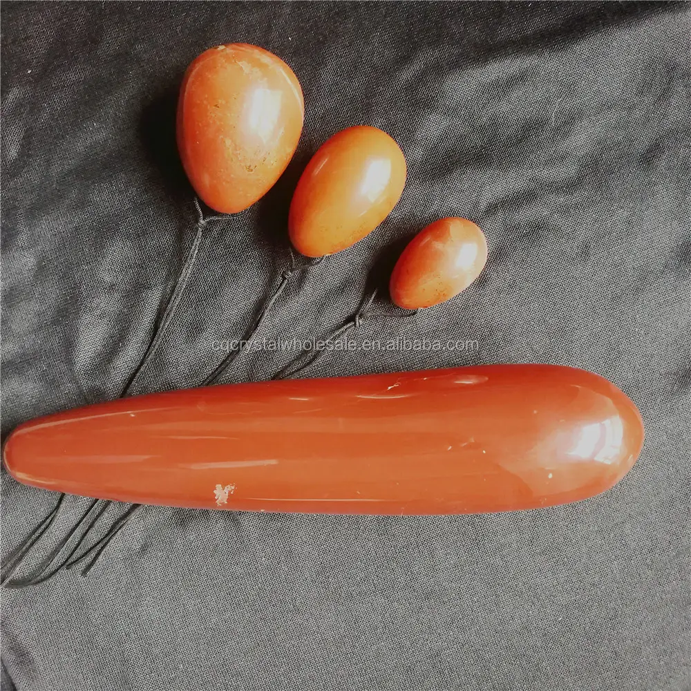 Pulido Yoni Sexy cristal masaje curativo varita de cuarzo Natural pene Artificial y Yoni huevo juguete del sexo para mamá