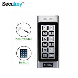 Secukey K4 Standalone Easy Metal Keypad <strong>Access</strong> <strong>Control</strong> <strong>with</strong> 6 Wires RFID Backlit <strong>Keyboard</strong> 125KHz EM Card Reader
