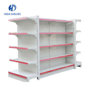 HEDA Factory Metal Multi-tier Light Duty Supermarket Shelves Gondola for <strong>Pharmacy</strong> - Product Image 3