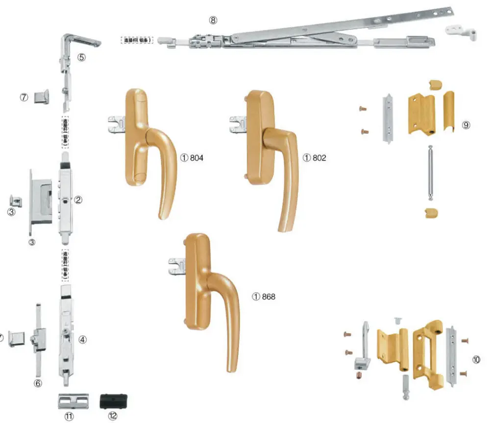 20 khe cắm Một loạt Top-treo windows trong bức tường rèm Một mặt, hình chữ C Khe Cắm Dòng