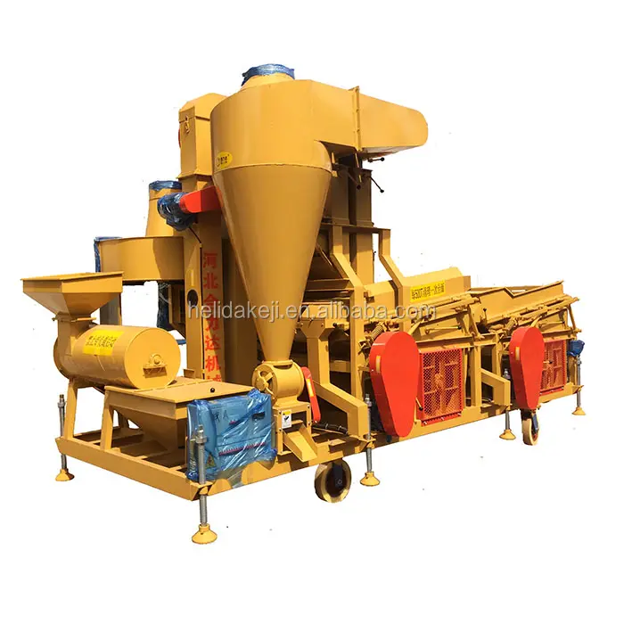 15 ton kombine tohum temizleme makinesi için fasulye, soya, maş fasulyesi ve tahıl