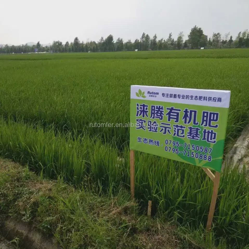 Orgánico compuesto inorgánico fertilizante 16-8-8 para arroz paddy