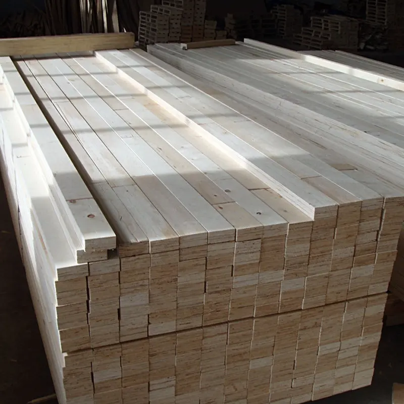 Materiale del pallet di legno del pioppo del legname 2x4 del fornitore della cina LVL per l'imballaggio