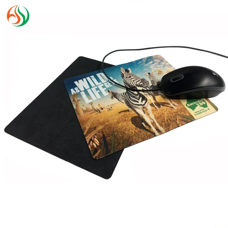 Mouse pad personalizado de alta qualidade, design anti-derrapante para computador de animais para presente promocional