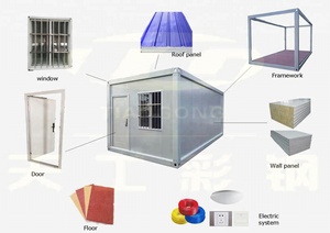 Construcción de contenedores modulares para oficinas, contenedor, edificio de apartamentos, contenedor de 40 pies - Product Image 6