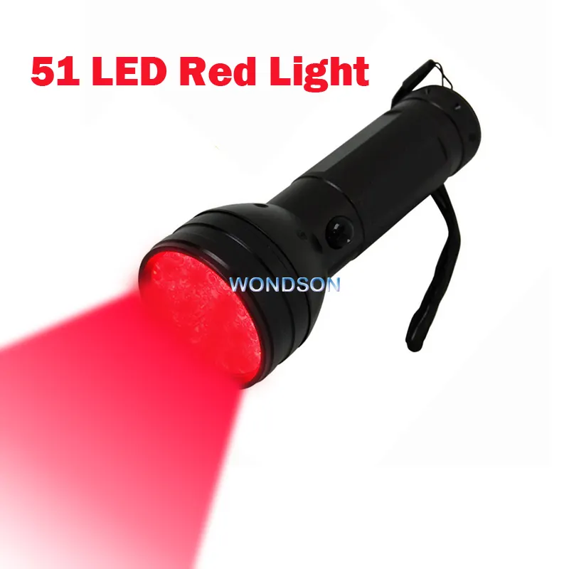 650nm Thérapeutiques Diabétiques Détecteur 51 Lumière Rouge LED Torche Lampe De Poche