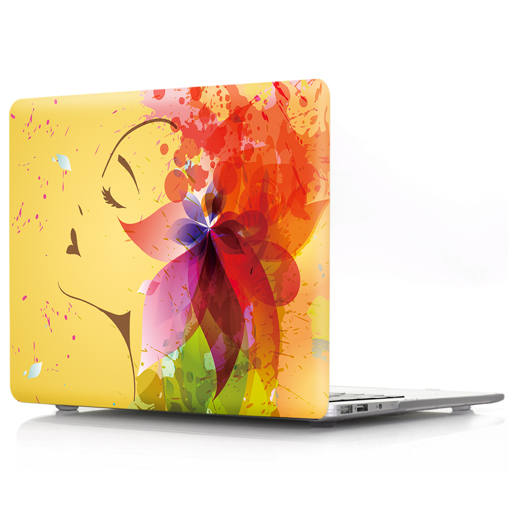 Fleur fille-jaune-Multicolore