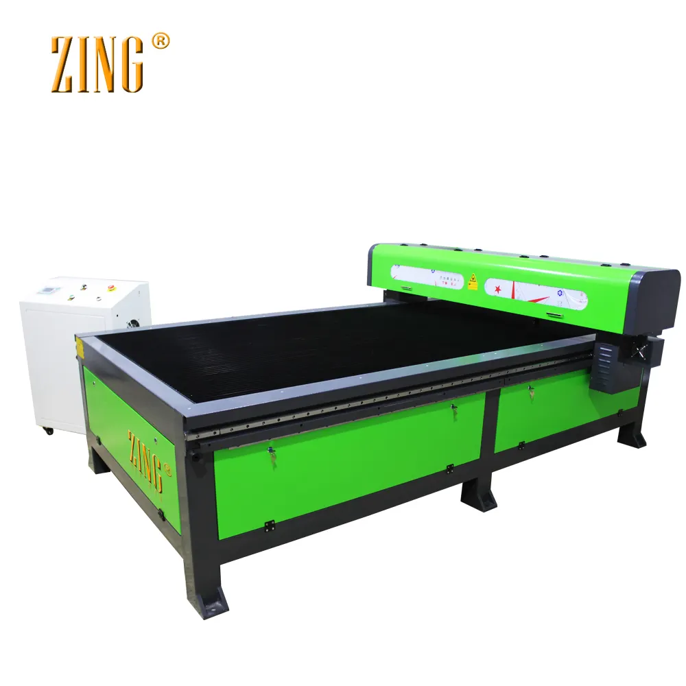 China ZING Co2 de MDF de madera láser CNC Precio de plástico acrílico carta Cnc máquina de corte por láser