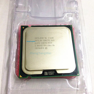 Original for <strong>Intel</strong> <strong>Core</strong> 2 Duo <strong>Processor</strong> E7600 (3M Cache,3.06 GHz,1066 MHz) Desktop <strong>CPU</strong> - Product Image 2