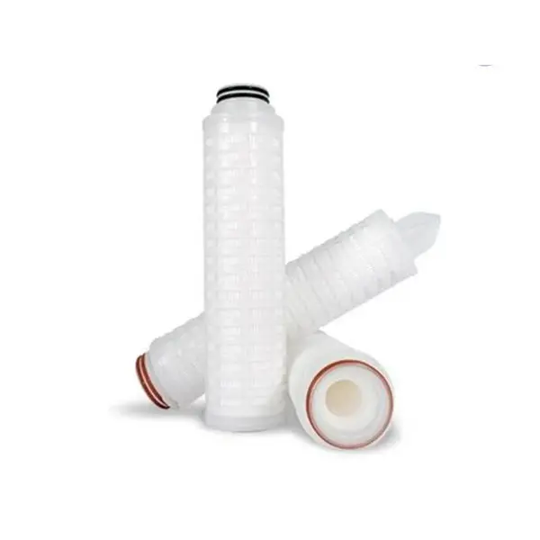 Medical Industry 0.22 Micron Water filter PES Membrane Folded Cartridge Filter