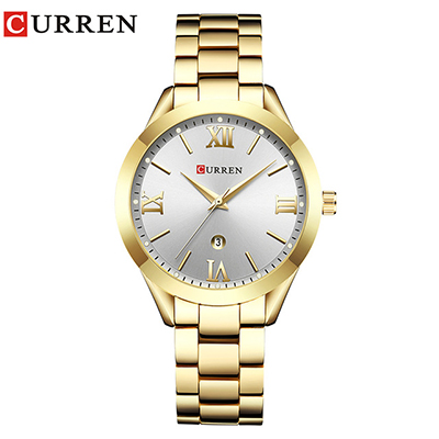 gold white