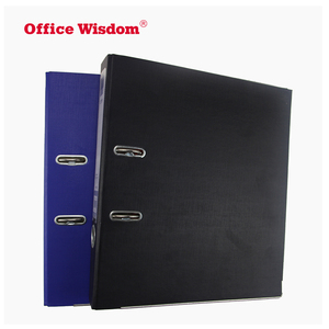 3 Inch Pvc Pp Fc Giấy Đòn Bẩy Vòm Tập Tin Nhựa Clip Hội Đồng Quản Trị Kim Loại Cạnh Bị Bảo Vệ Biểu Tượng Tùy Chỉnh In Ấn Trong Cột Sống - Product Image 1