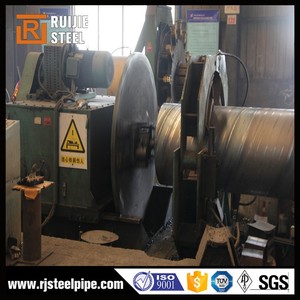 Oilfield <span class=keywords><strong>API</strong></span> <span class=keywords><strong>Spec</strong></span> <span class=keywords><strong>5L</strong></span> Oleoduto PE Revestido/SSAW X42 Tubos de Aço Soldados Em Espiral, X46, X56 em petróleo e gás
