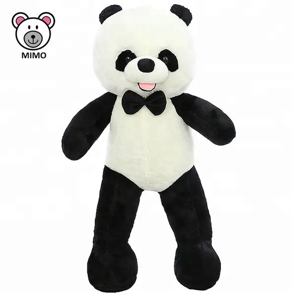 Oso de peluche Panda grande y esponjoso, juguete suave de fábrica de China para la venta, Animal de peluche personalizado de dibujos animados para niños, oso de peluche gigante