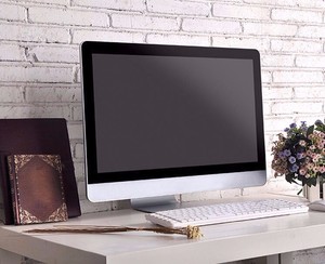 ホワイト21.5インチLEDオールインワンデスクトップコンピュータI3 I5 I7プロセッサ4GB DDR3 RAM SSDハードドライブLinux OS - Product Image 4