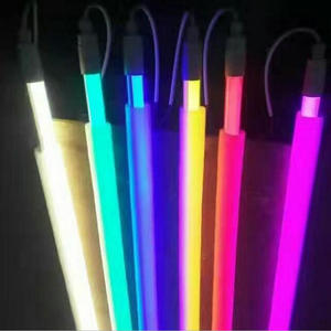 Çok mor rgb dekoratif floresan <span class=keywords><strong>led</strong></span> tüp renkli