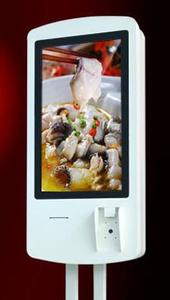 WIFI Network 27 Inch <strong>LCD</strong> Interactive All-in-one Ordering Payment Machine Touchscreen Kiosk with POS and Printer Win11 X86 OS