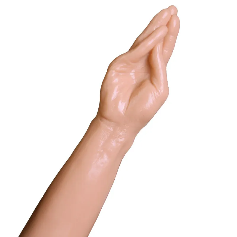 Antebrazo sexual mágico de 14,6 pulgadas y Consolador de fisting de mano para anal o vaginal