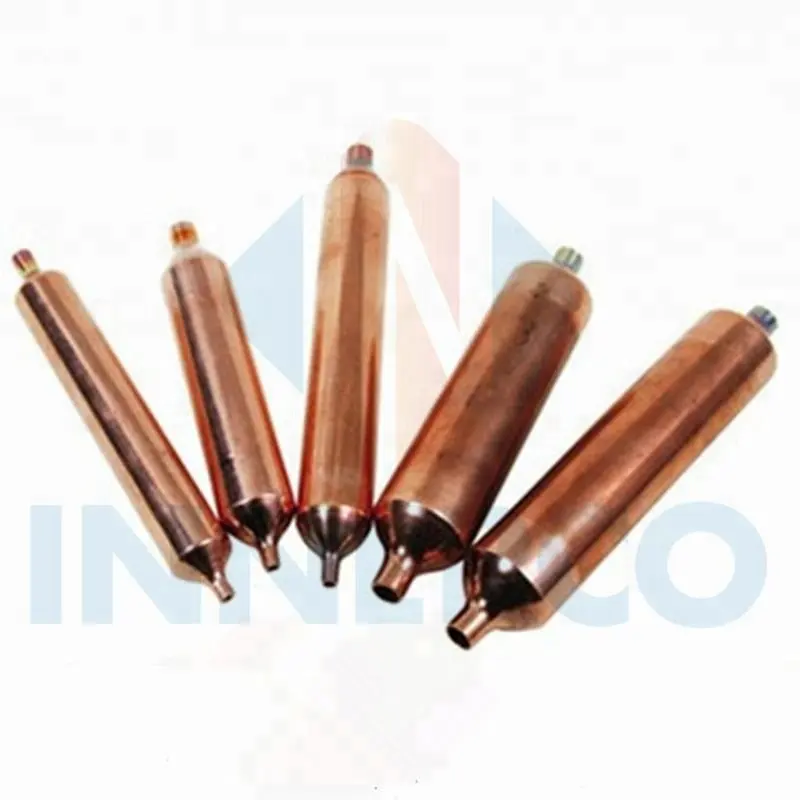 Piezas de refrigeración congelador nevera tubo de cobre lápiz filtro Drier