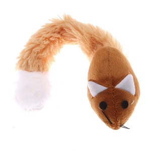 Juguete de ratón de cola larga para gato mascota con hierba gatera, ratón de peluche Catmint Teaser juguete interactivo para gatito - Product Image 5