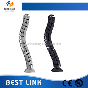 Factory Hot Sale Plastic <strong>Cable</strong> <strong>Tidy</strong> Under Desk Snake Adjustable Height <strong>Cable</strong> Management - Product Image 3