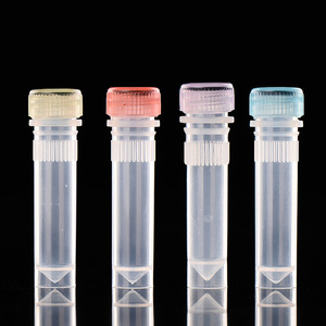 0.5毫升1毫升1.5毫升2毫升2.5毫升5毫升10毫升塑料医用冷冻管，带螺帽 - Product Image 2