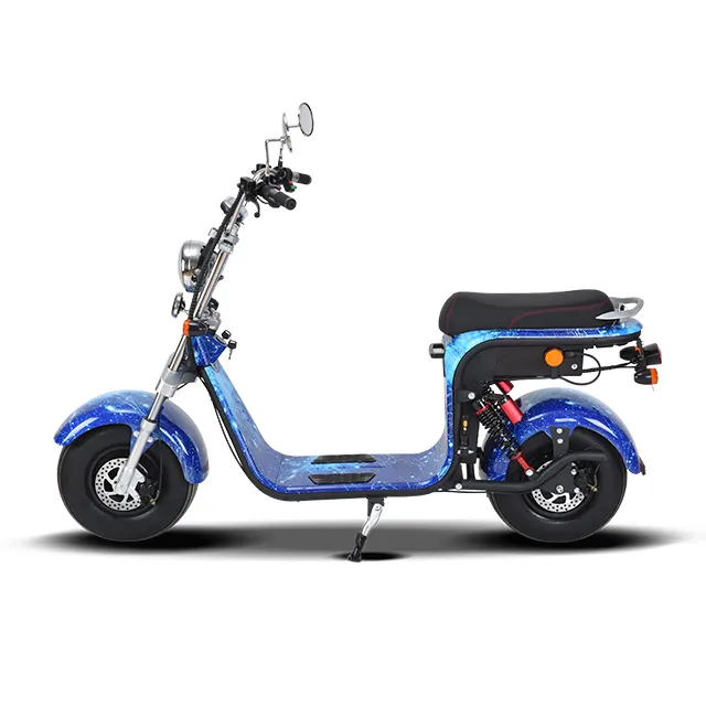 Free Shipping Citycoco Fast Delivery to Ireland EEC Approved Moped Detachable Battery 1500W 20Ah Electric Motor Scooter